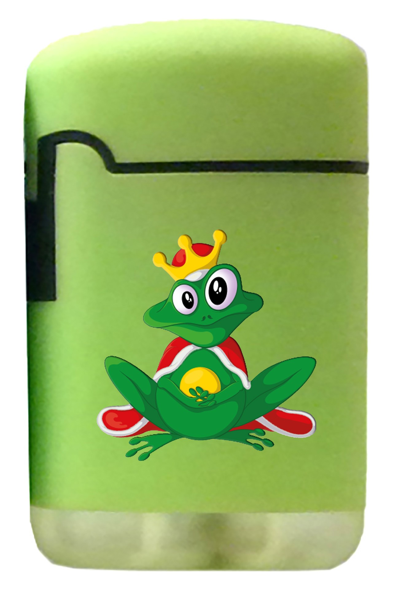Jet Rubber Feuerzeug Froschkönig
