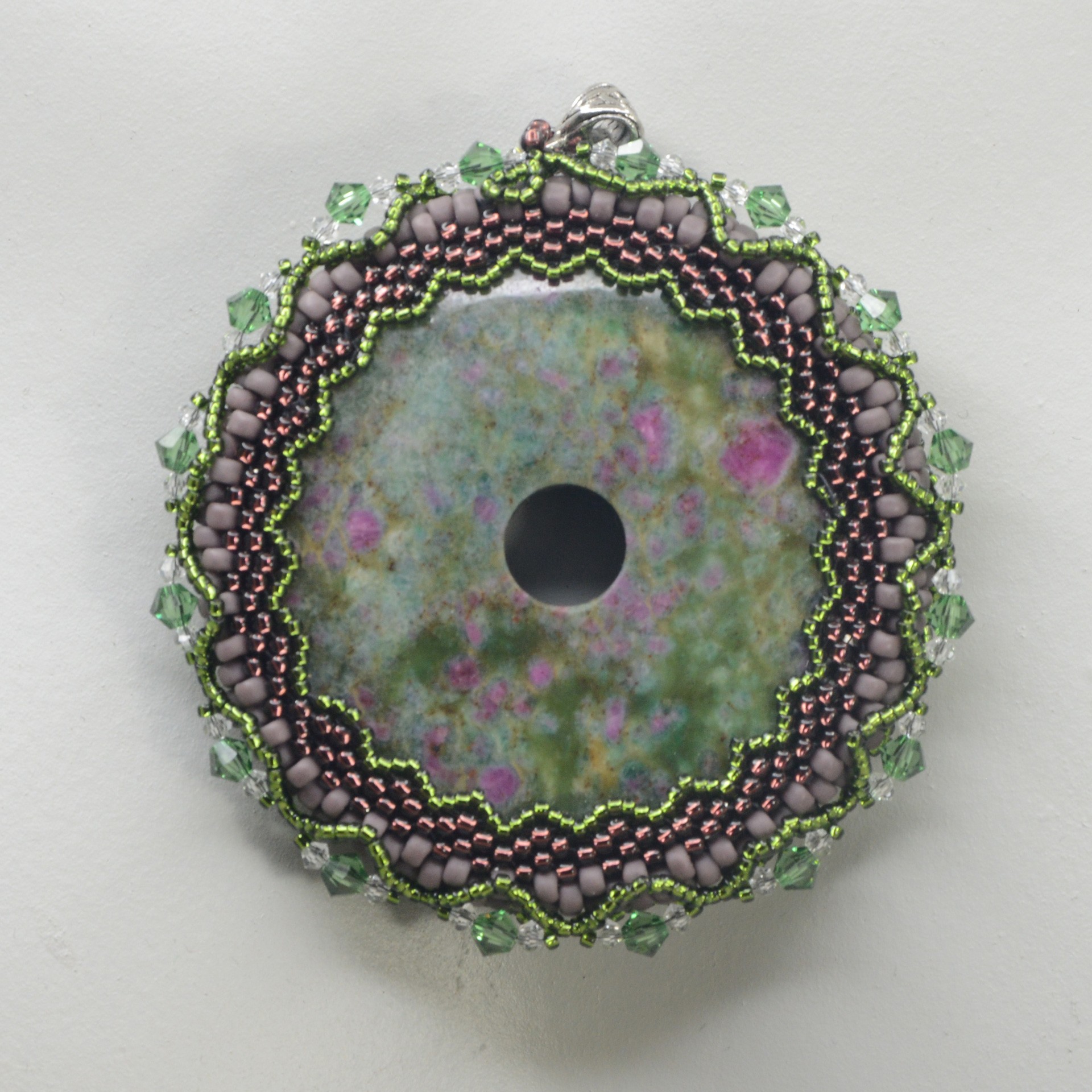 Rubin Fuchsit Anhänger "Fairytales"