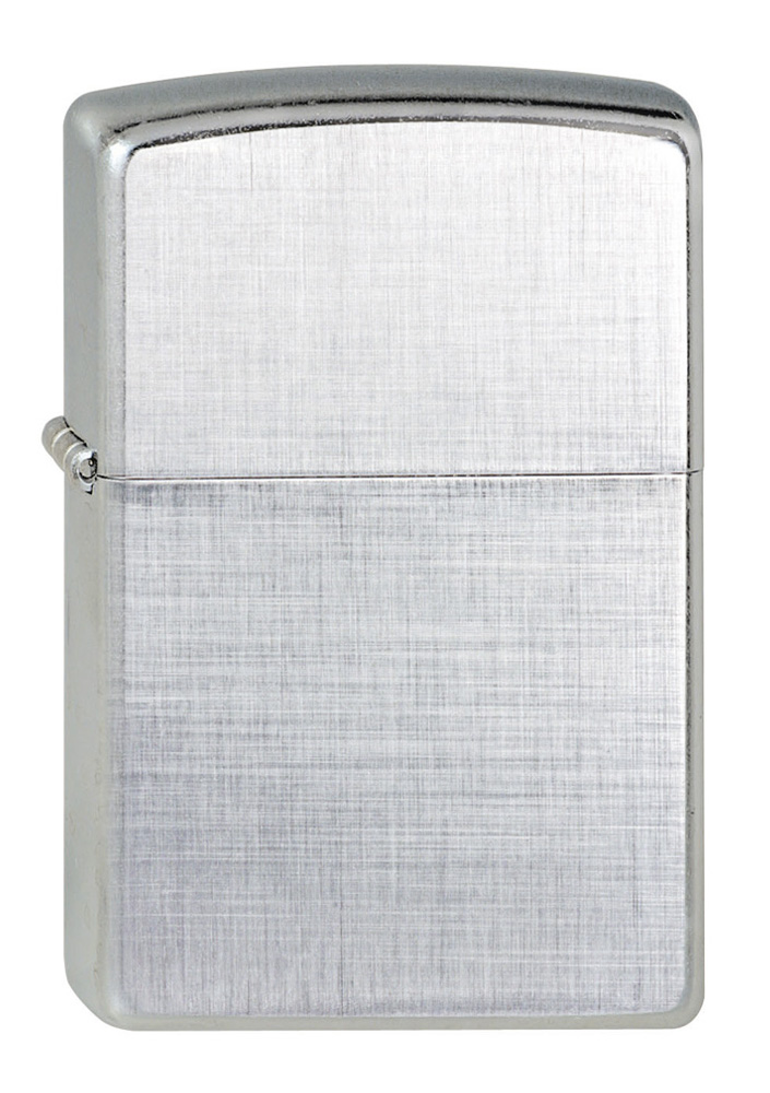 Zippo chrome Linen Weave
