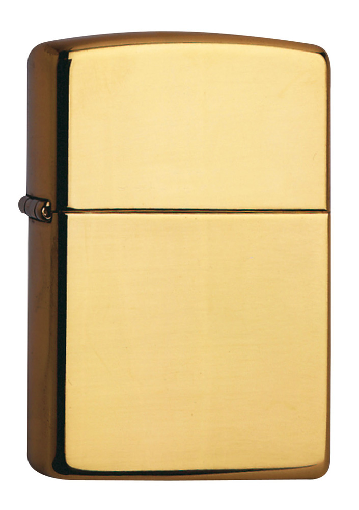 Zippo brass polished