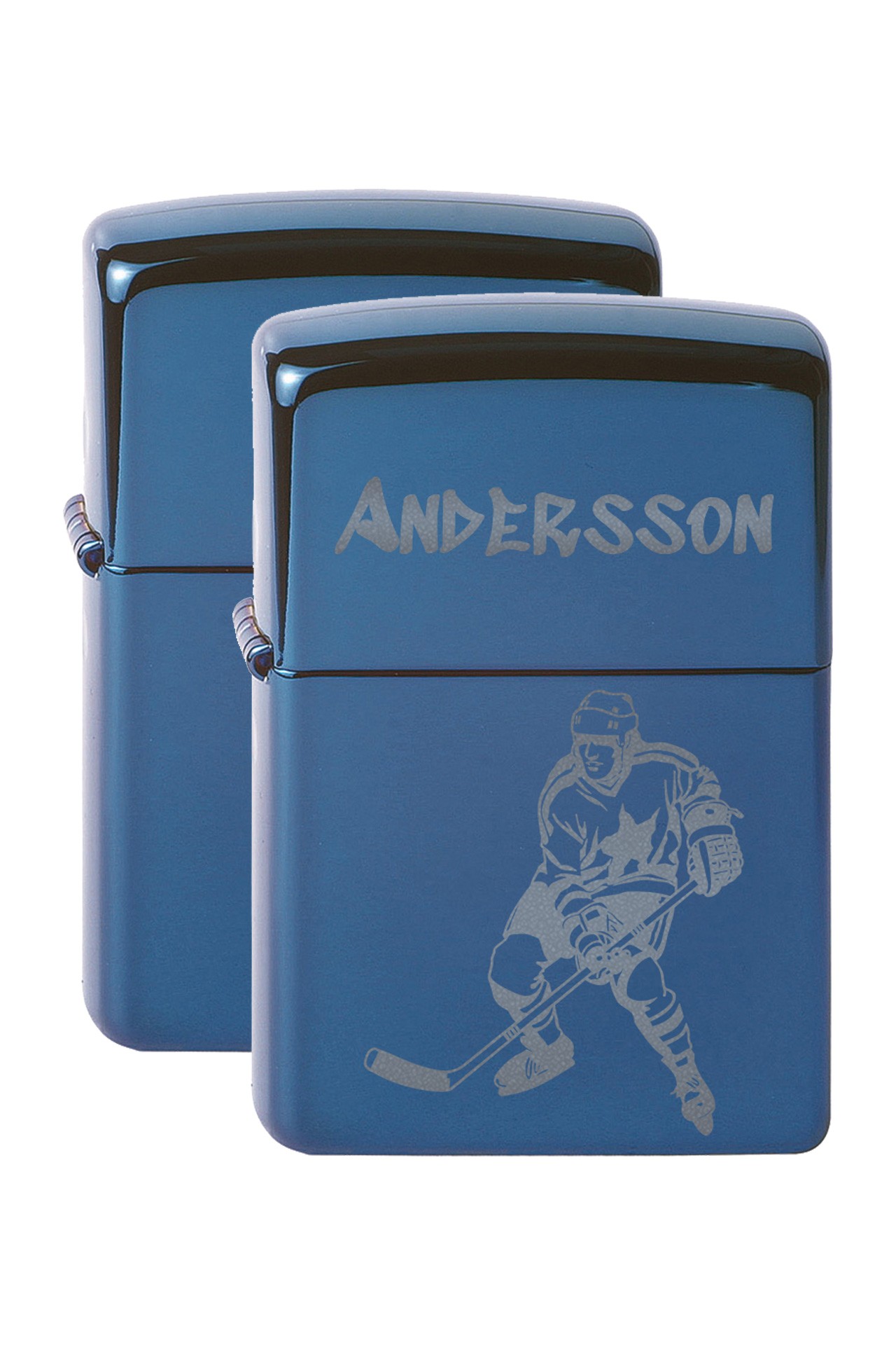 inkl. Gravur Zippo sapphire