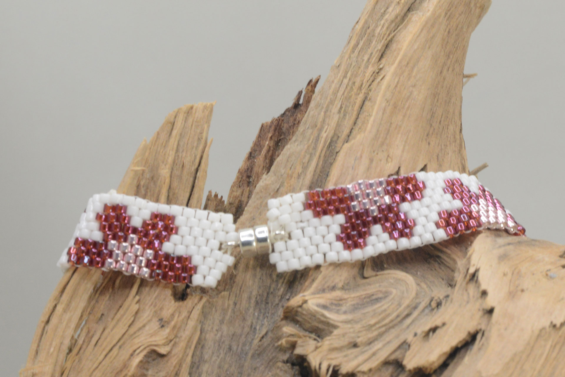 Armband Peyotestitch "Flower"