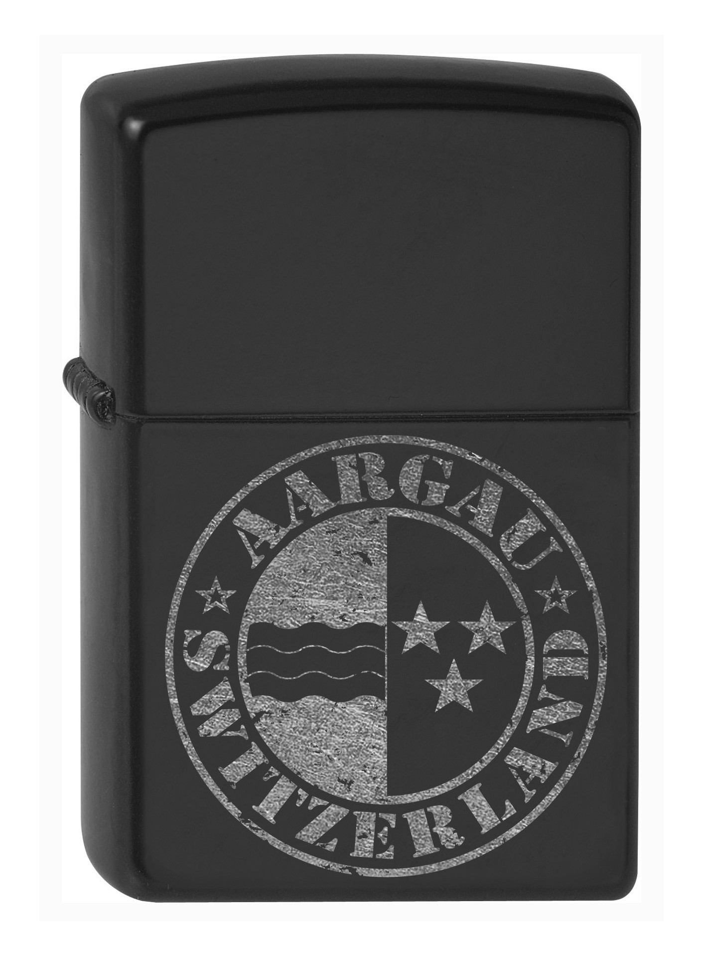 Aargau Zippo graviert