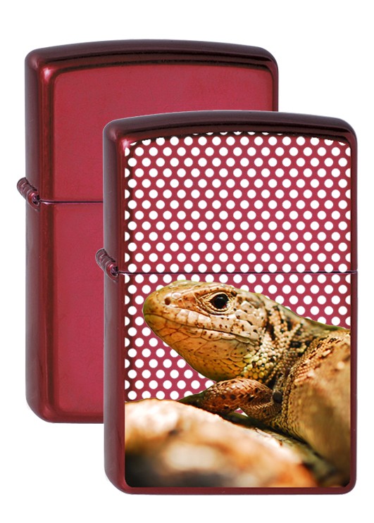 Inkl. Druck Zippo Candy Red