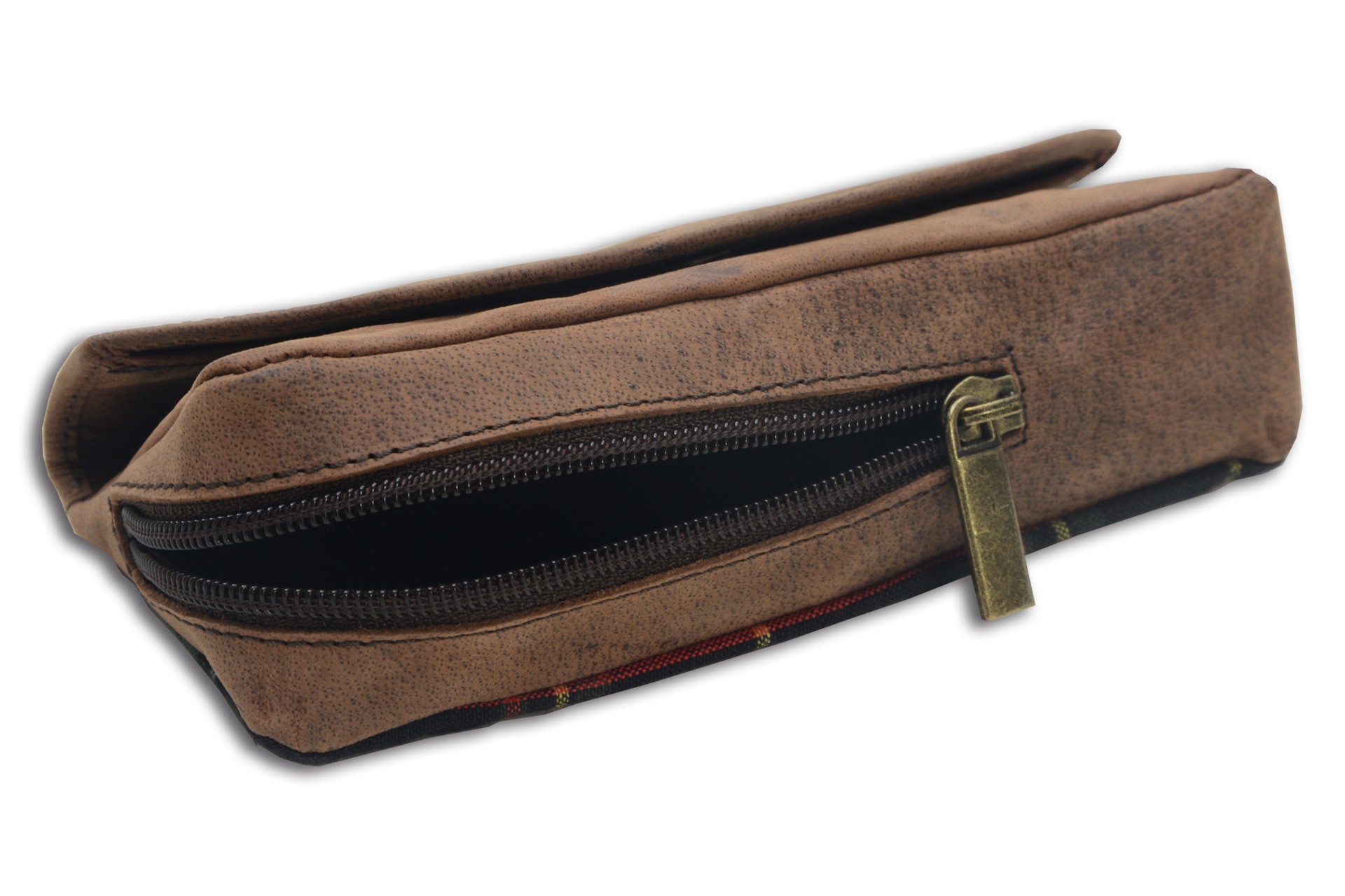 Leder Pfeifentasche 1er