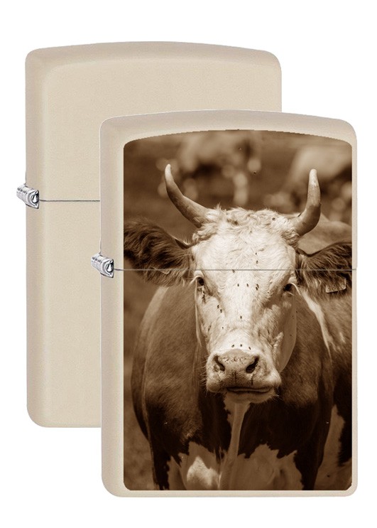 Inkl. Druck Zippo Cream matte
