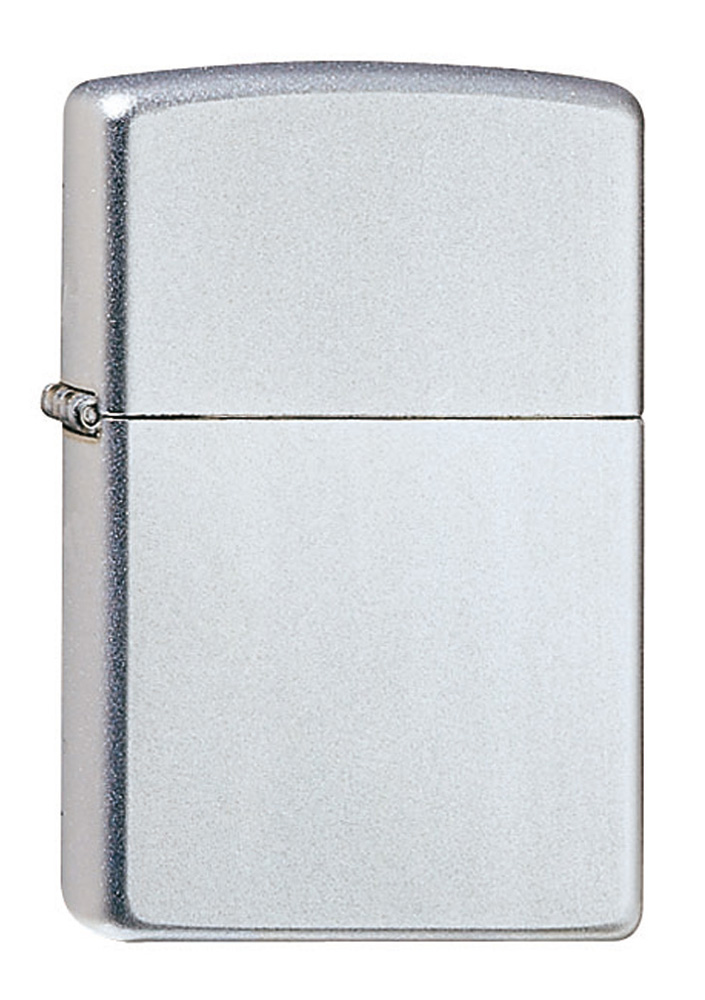 Zippo chrome satin