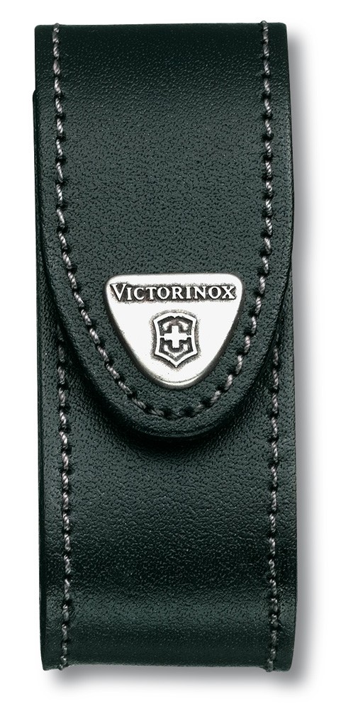 Leder Etui Schwarz - Mittel