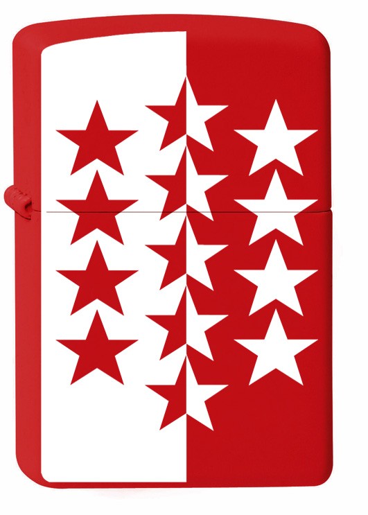 Wallis Zippo bedruckt