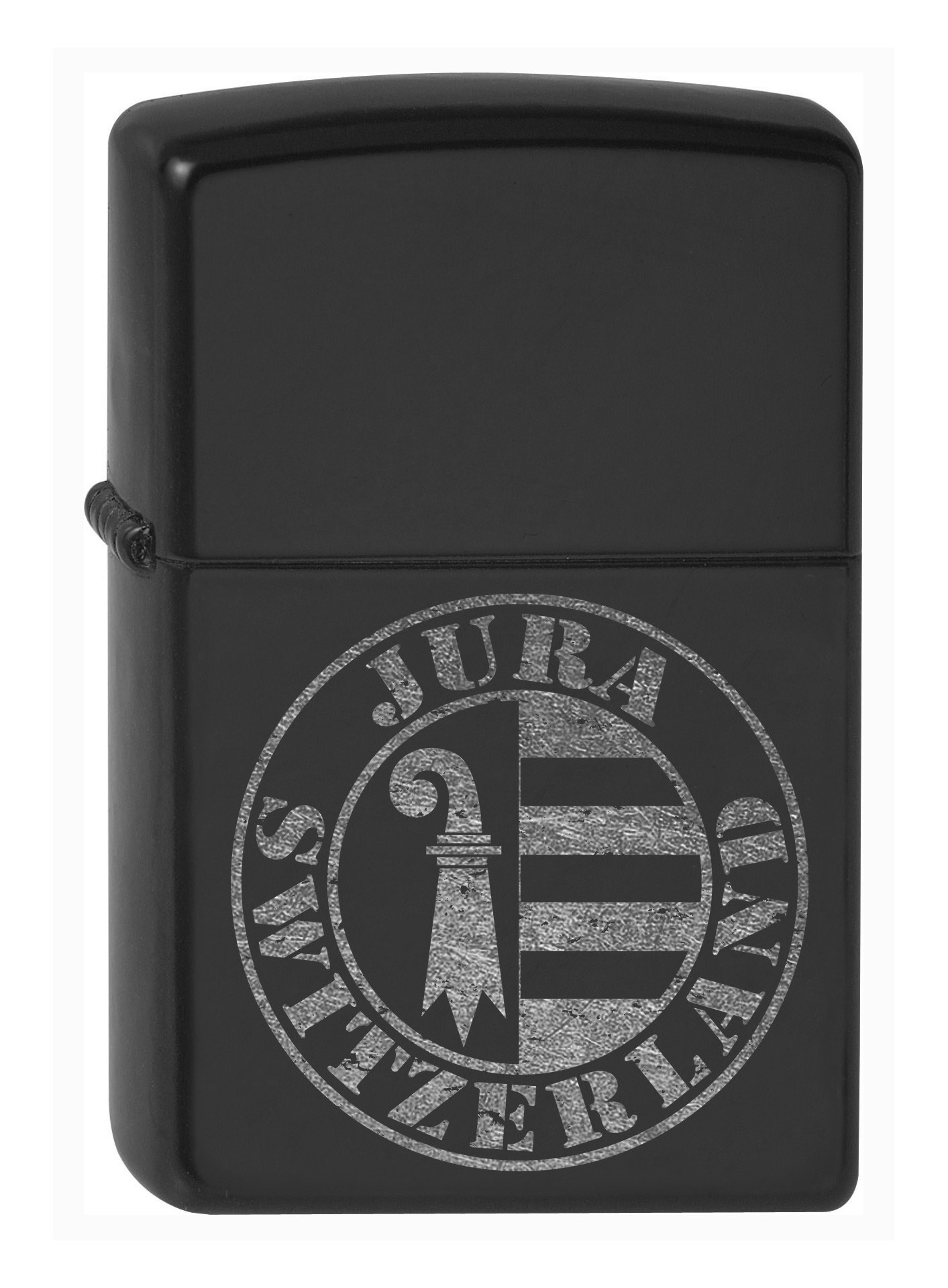 Jura Zippo graviert