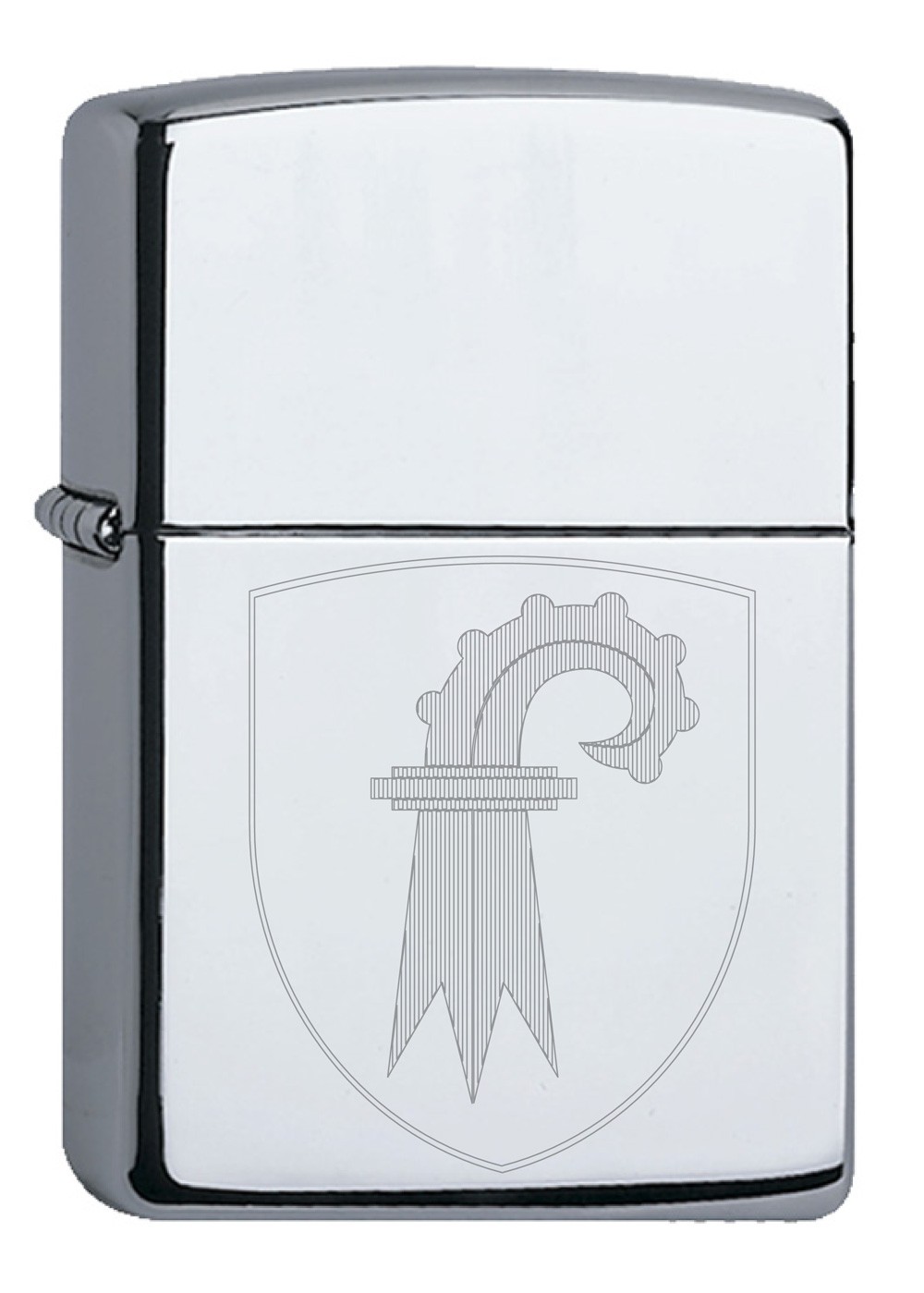 Kanton Basel Land Zippo graviert
