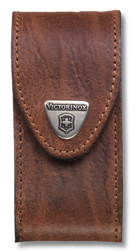 Leder Etui Braun - Mittel Breit