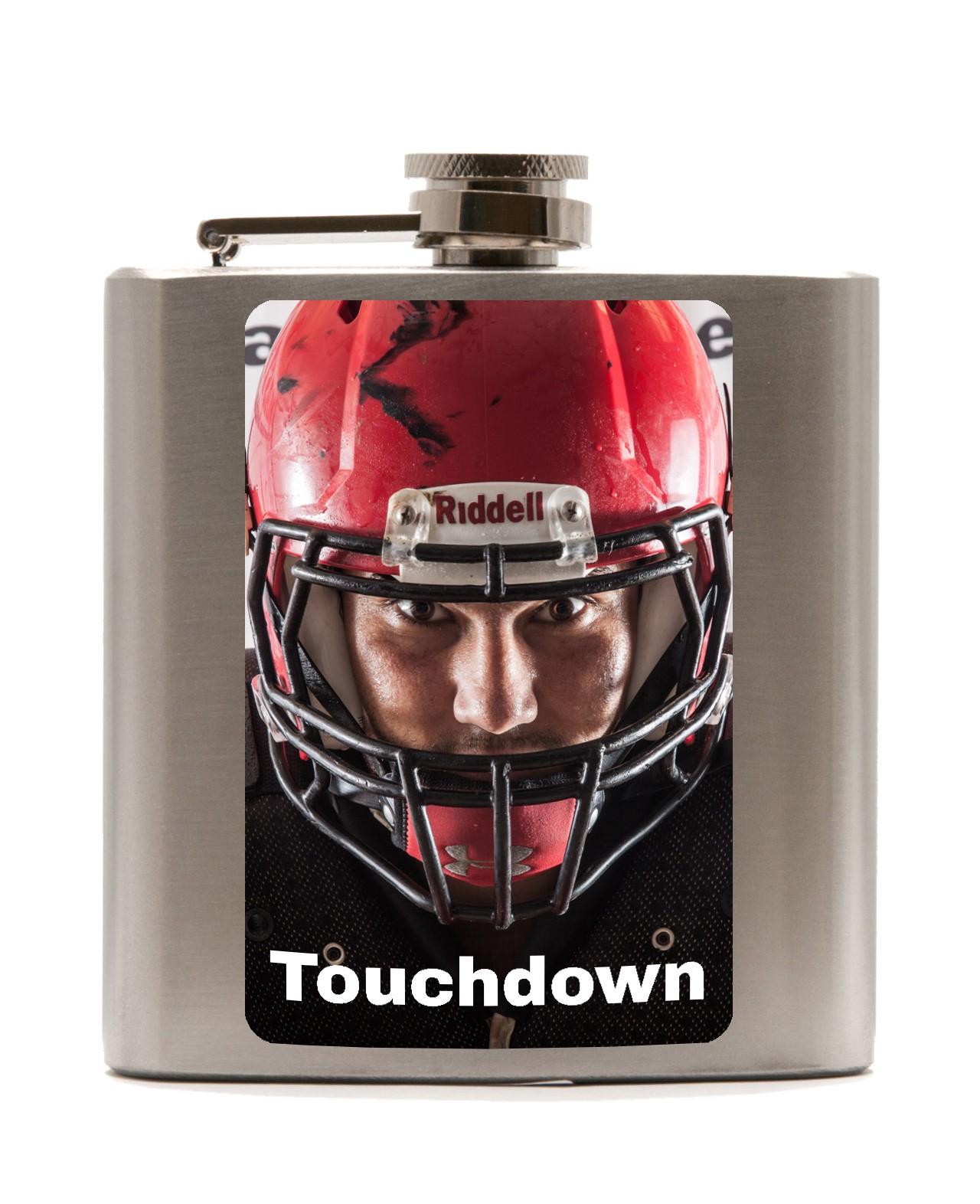 Inkl. Druck Flachmann 180ml brushed