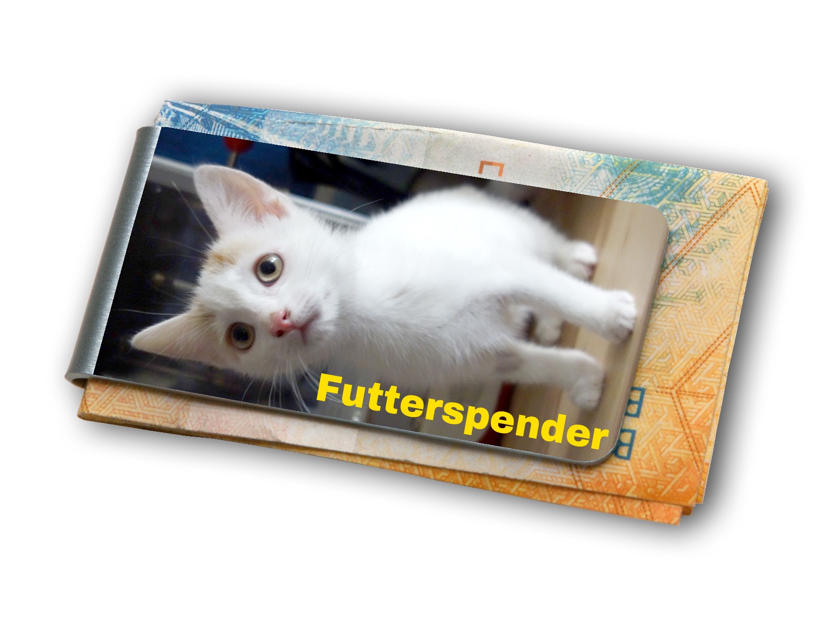 Inkl. Druck Geldklammer brushed