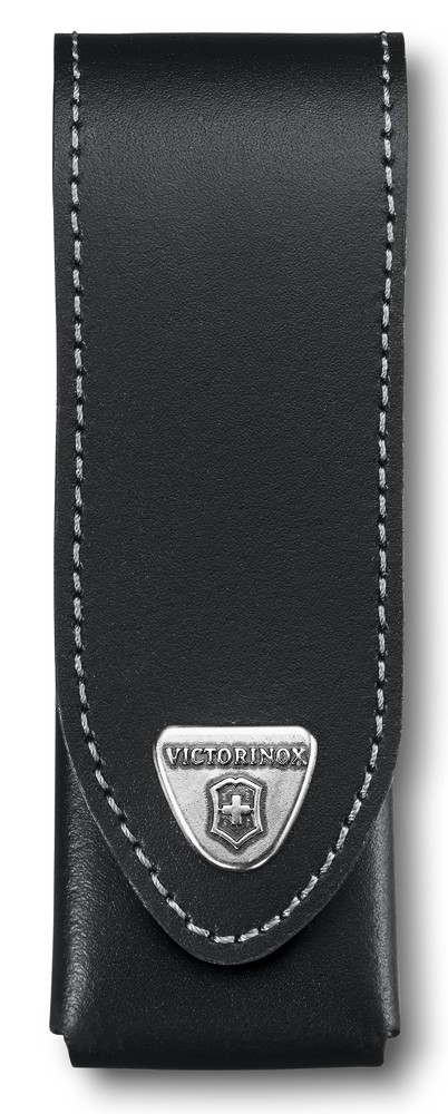 Leder Etui Schwarz - Gross