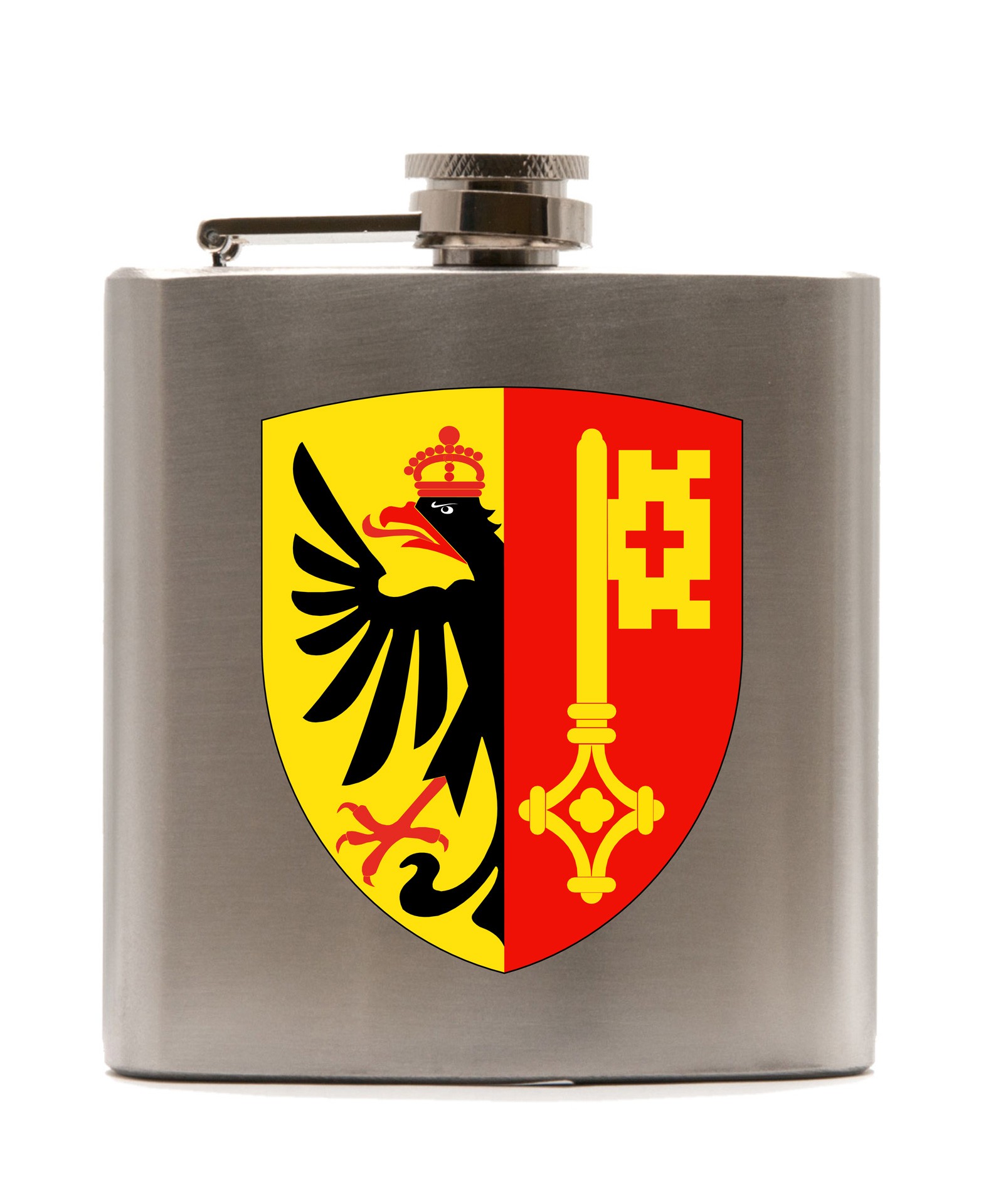 Genf Flachmann 180ml bedruckt