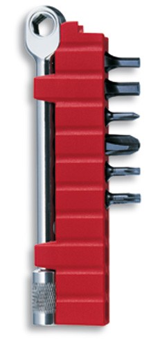 Ratsche inkl. Halterung zu "Swiss Tool"