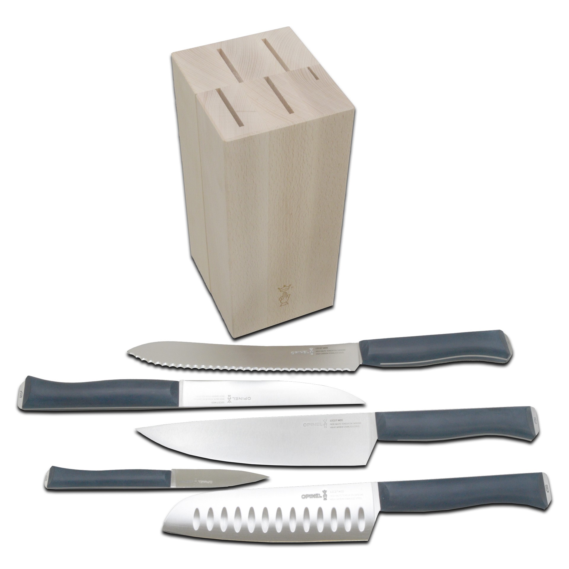 Opinel Messerblock inkl. Messer