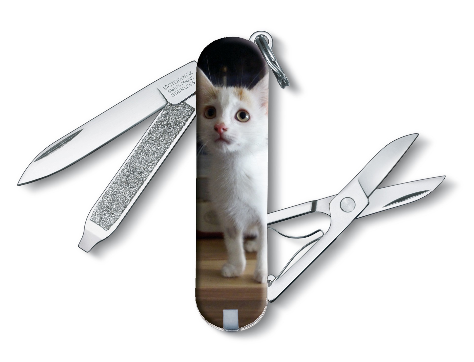 Inkl. Druck Taschenmesser Classic rot