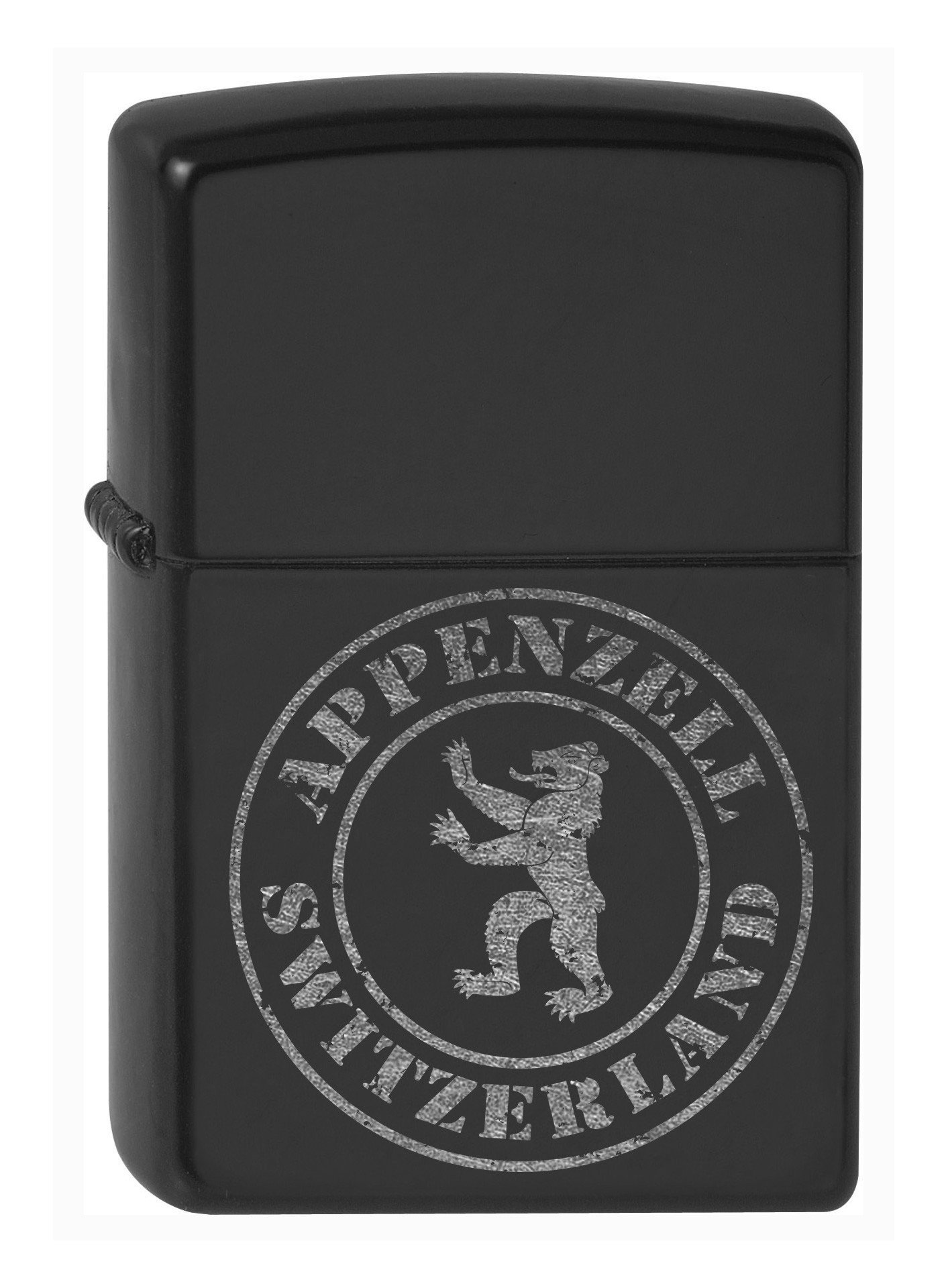 Appenzell Zippo graviert