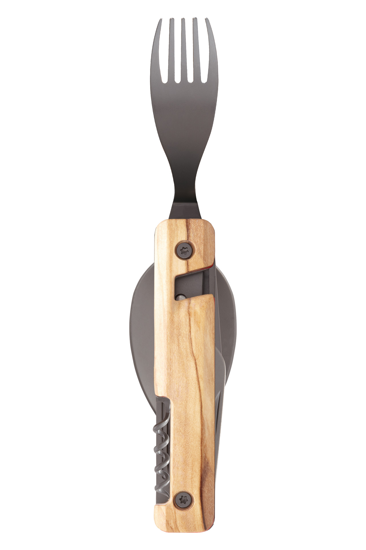 Akinod Olivenholz Besteck klappbar