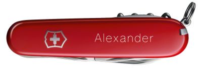 Messer Gravur Mittel Vorderseite