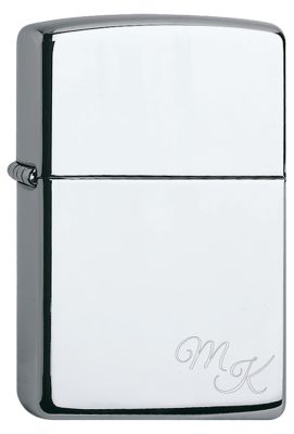 Gravur Initialen Zippo